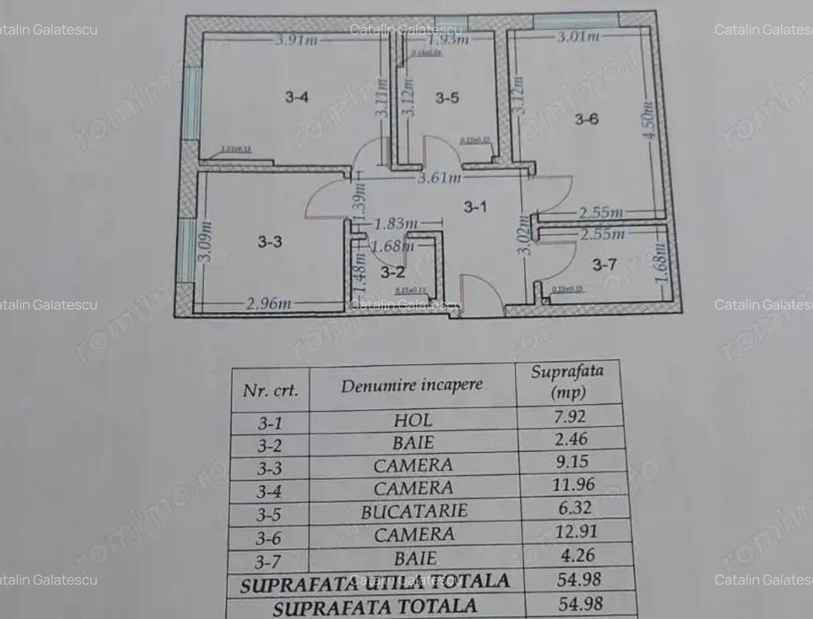 Apartament 3 camere complet mobilat ?i utilat Aleea Mizil, Bucure?ti - 4