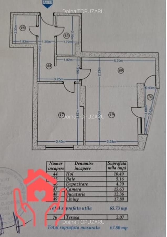 JANDARMERIEI (Padurea Baneasa)-66 mp utili, complet mobilat, parcare in garaj! - 21