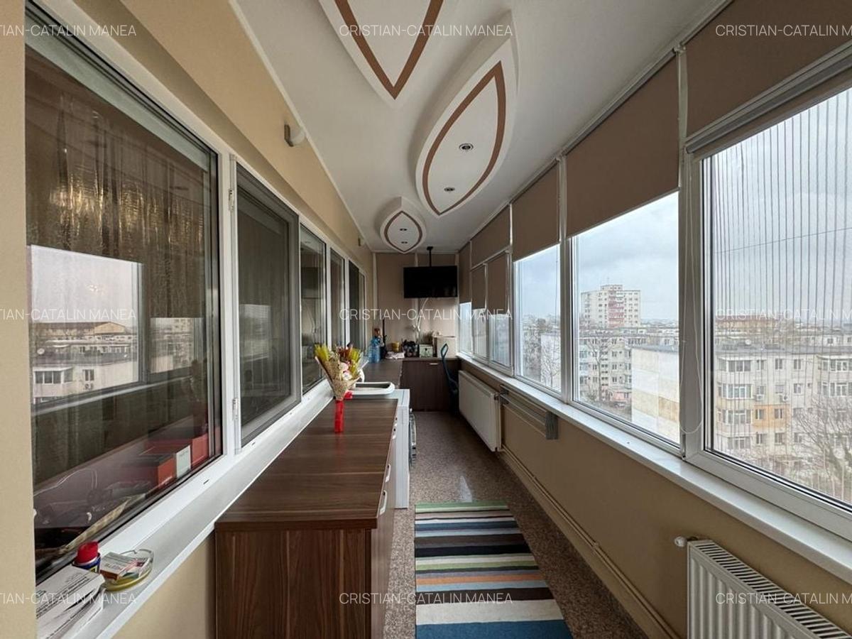 Penthouse cu 3 camere decomandat, mobilat în Brătianu - 7
