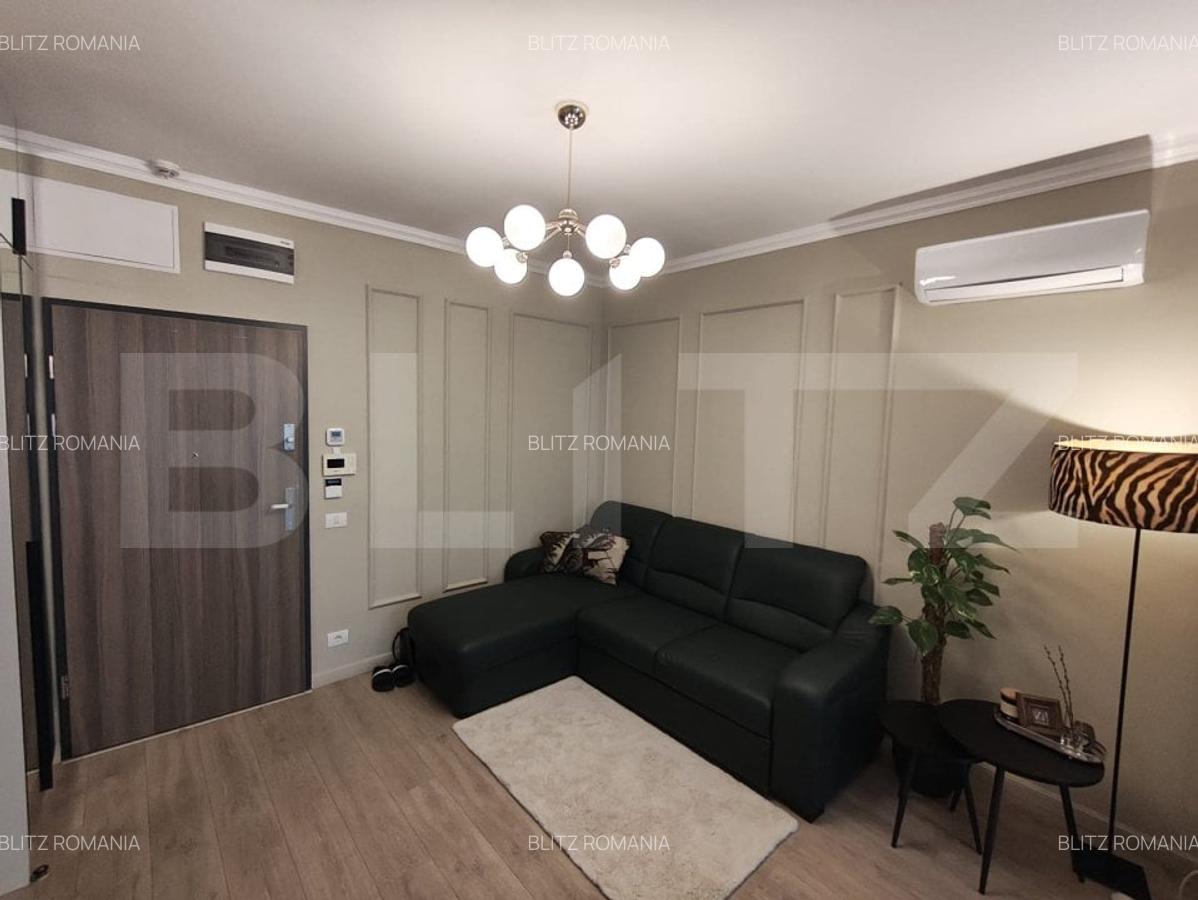 Apartament cu 2 camere, mobilat lux terasa 40 m deasupra +parcare zona Ceyrat - 3