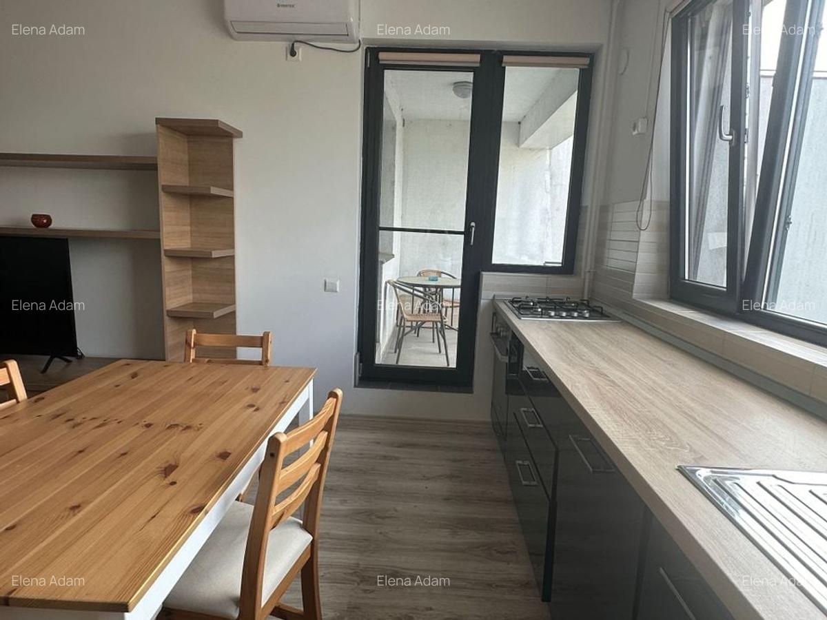 Apartament cu 2 camere semidecomandat, mobilat în Băneasa - 10