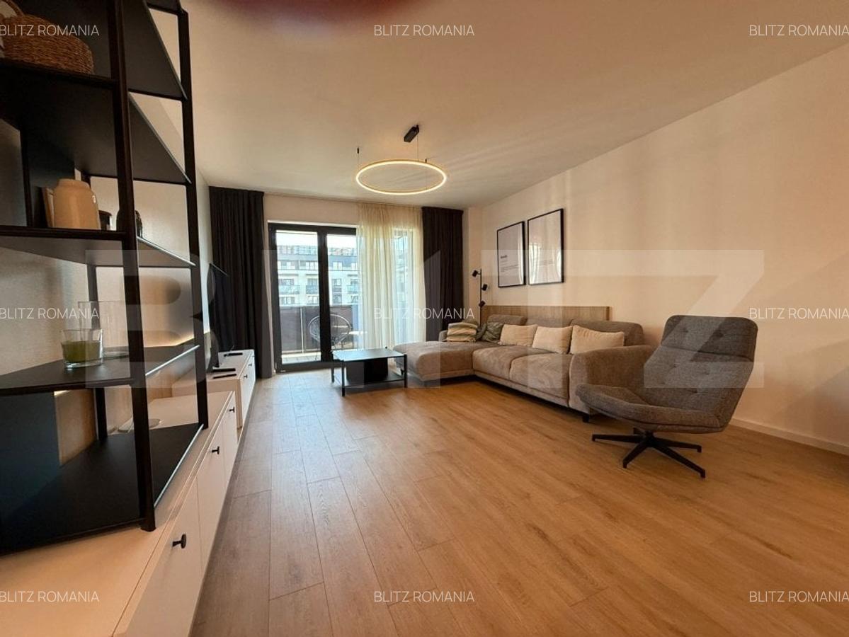 Apartament cu 2 camere semidecomandat, mobilat în Iris - 5
