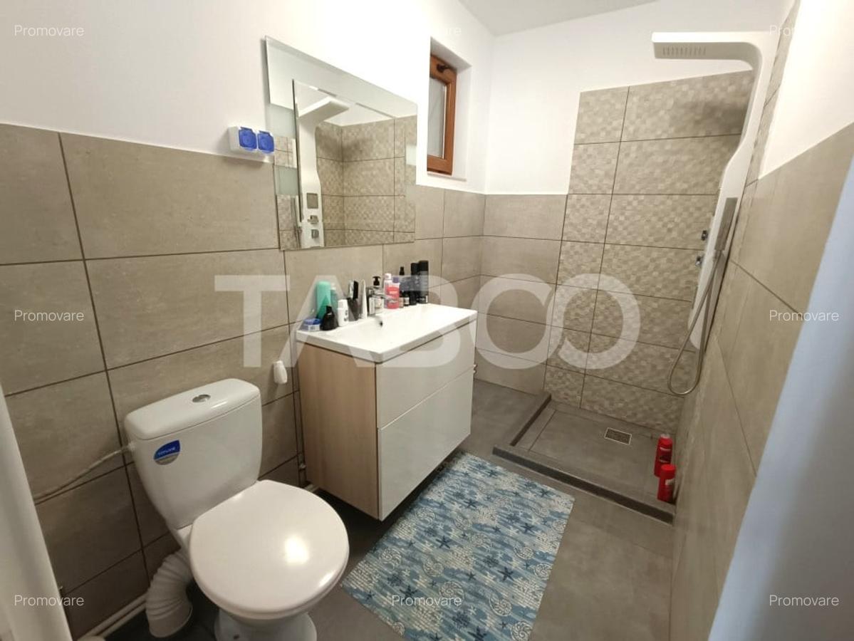 Casa moderna de vanzare 3 camere 2 bai - teren 472 mp - zona linistita - 9