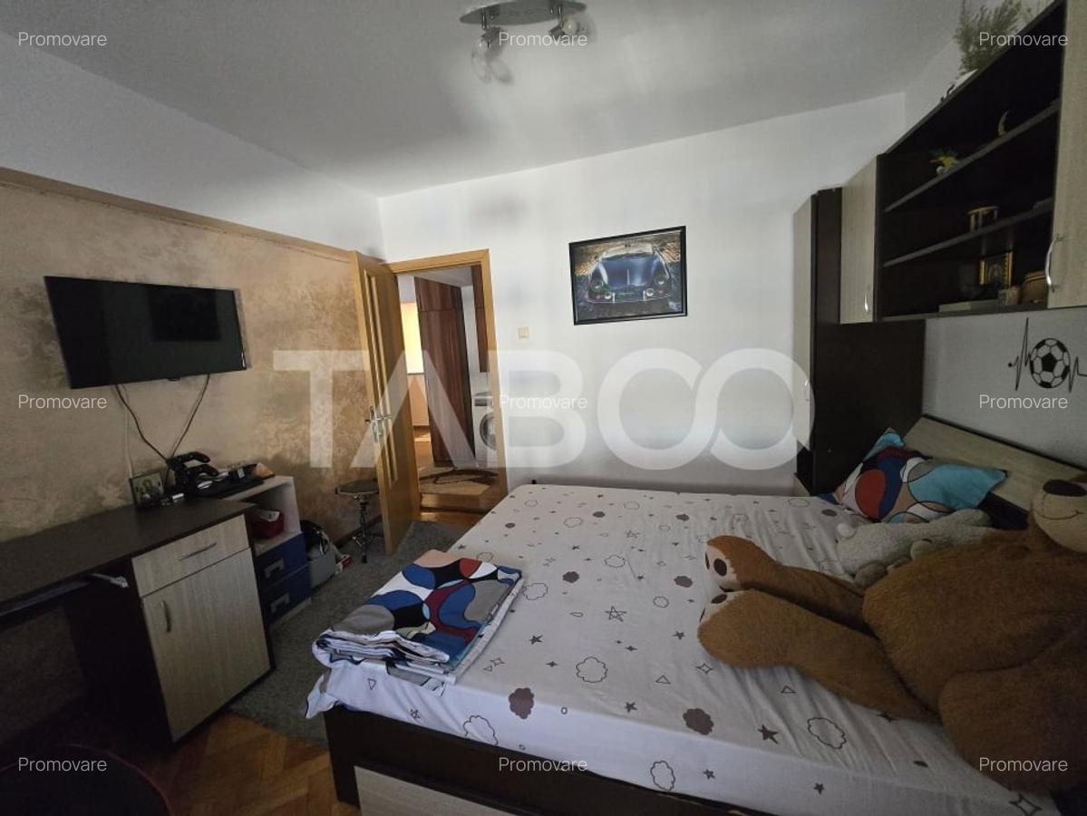 Apartament 3 camere 68 mpu decomandat cu balcon zona Siretului Sibiu - 10
