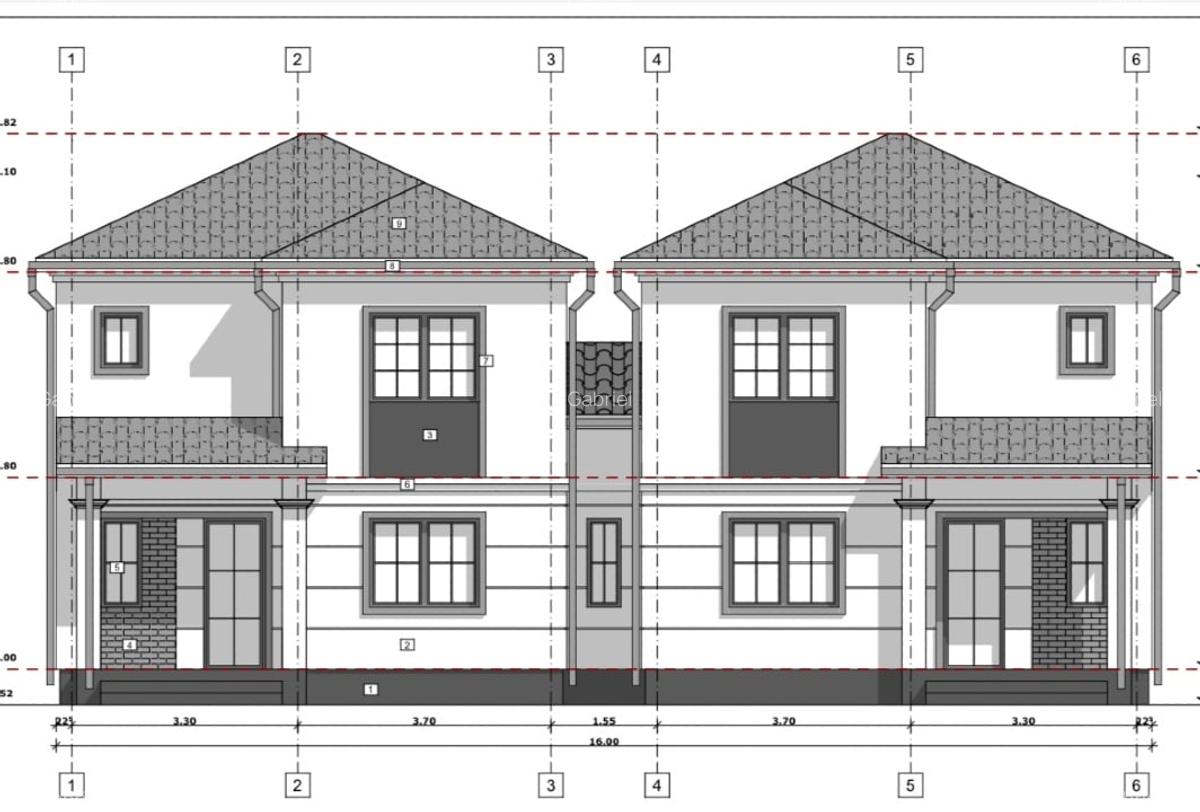 Casă separata Prin camera tehnică - 1