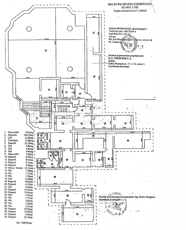 Spațiu comercial, 612 mp în Central - 8