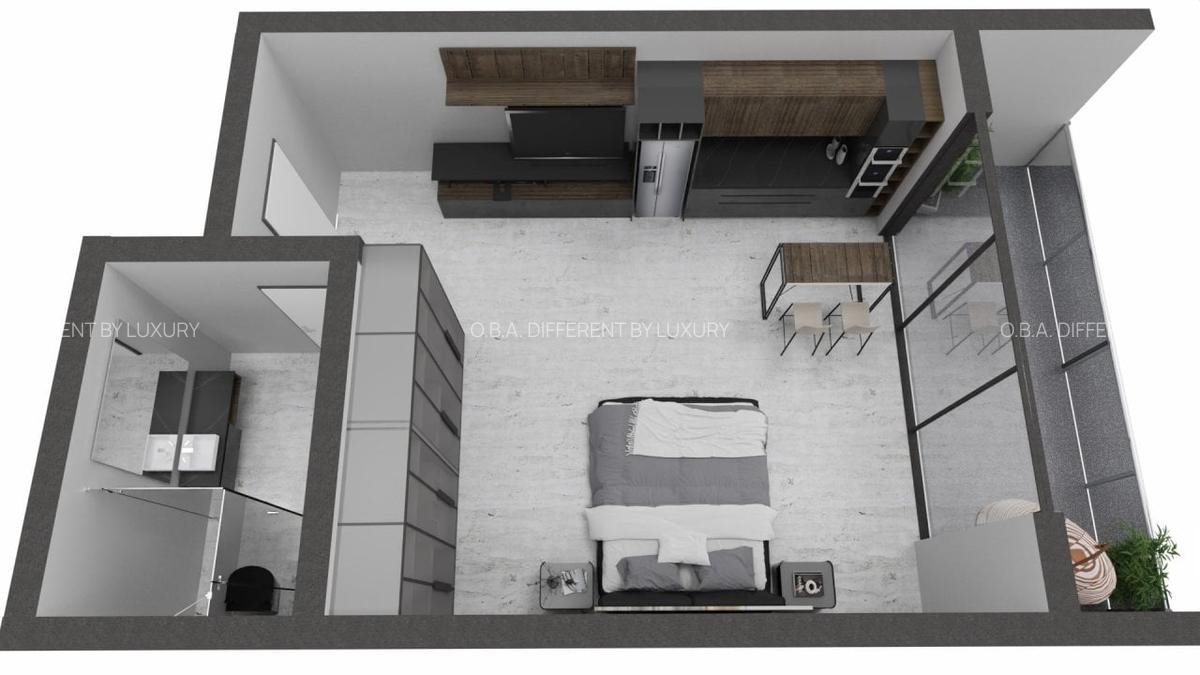 Apartament tip studio - Mamaia Oba Lake- Proiect finalizat - 4