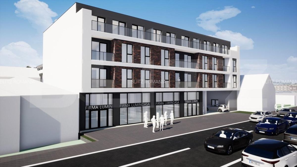 Apartament 2 camere, 57,21 mp, semifinisat, TVA inclus, zona Marasti - 4