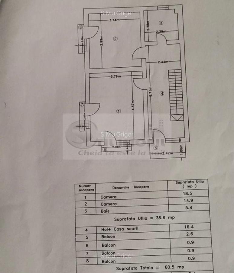Vila D+P+1E Hlincea, 5 camere, 160 mp utili, teren 606 mp - 250.000 EUR - 12