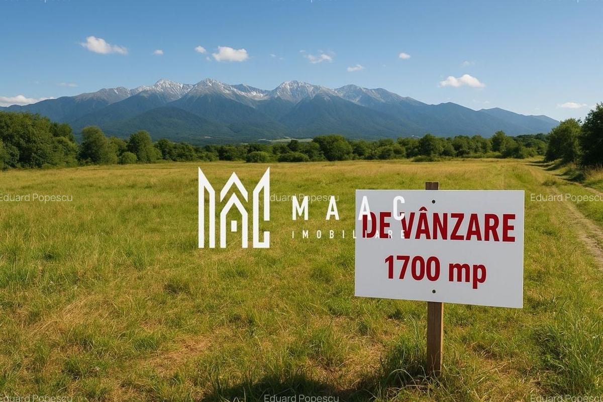 Teren 1.700 mp |  Vedere panoramică| Porumbacu de Jos - 1