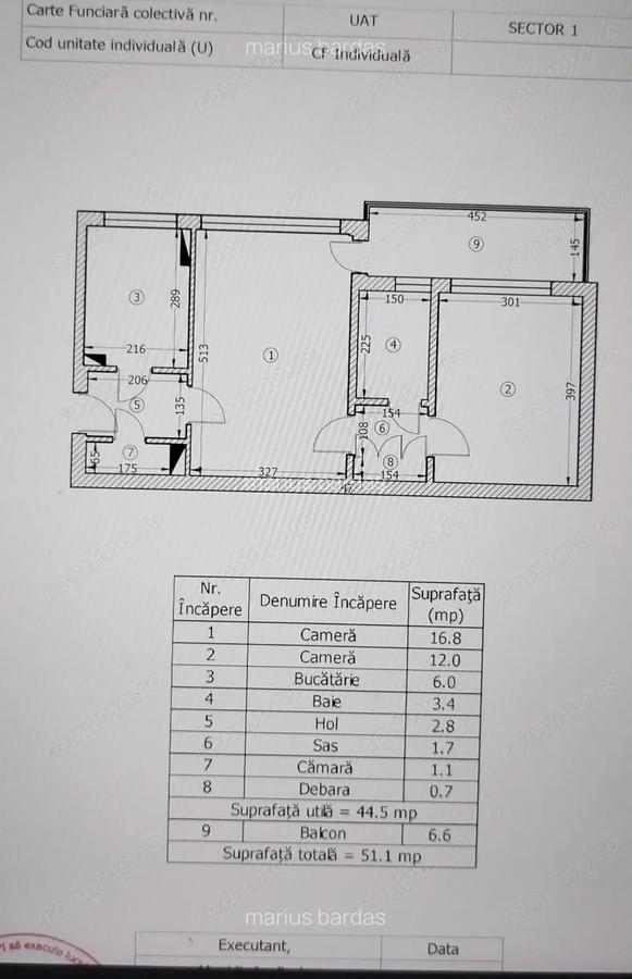 Apartament cu 2 camere Bazilescu - 1