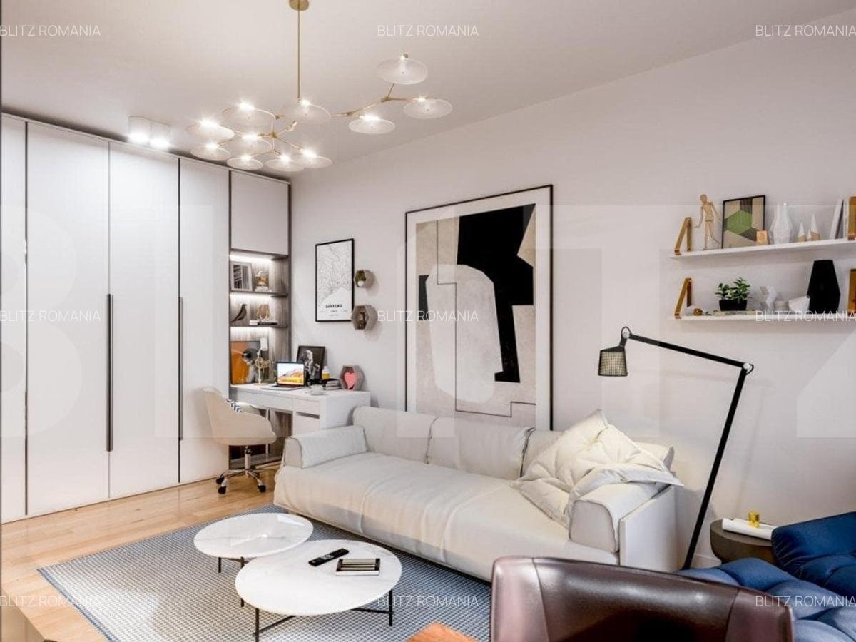 Apartament cu o camera, 37 mp, Ansamblu Rezidential, zona RIVUS - 5