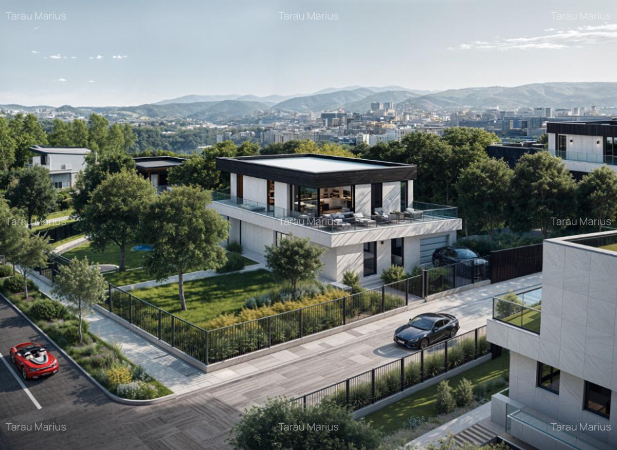 Teren de vanzare Faget, zona exclusivista, panorama Cluj - 2