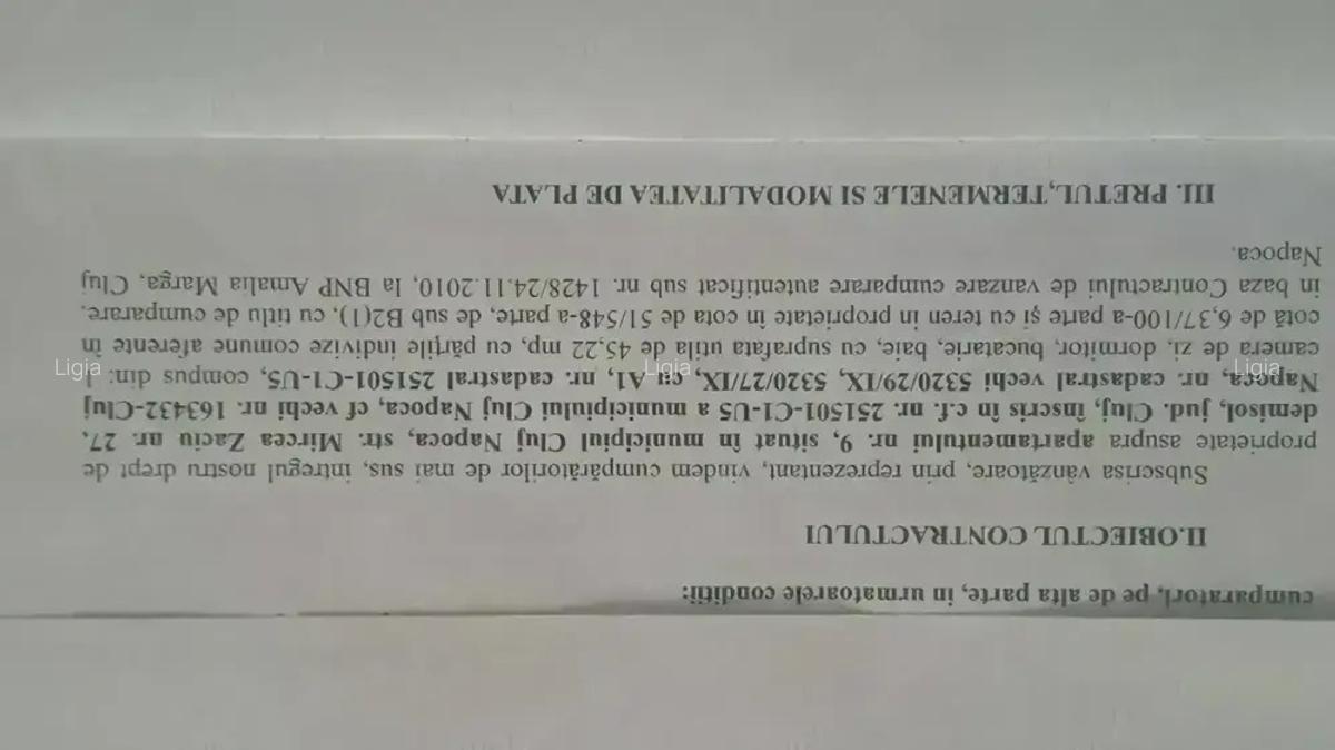 Proprietar - vand apartament + parcare, zona Sigma, cart. Buna Ziua - 10