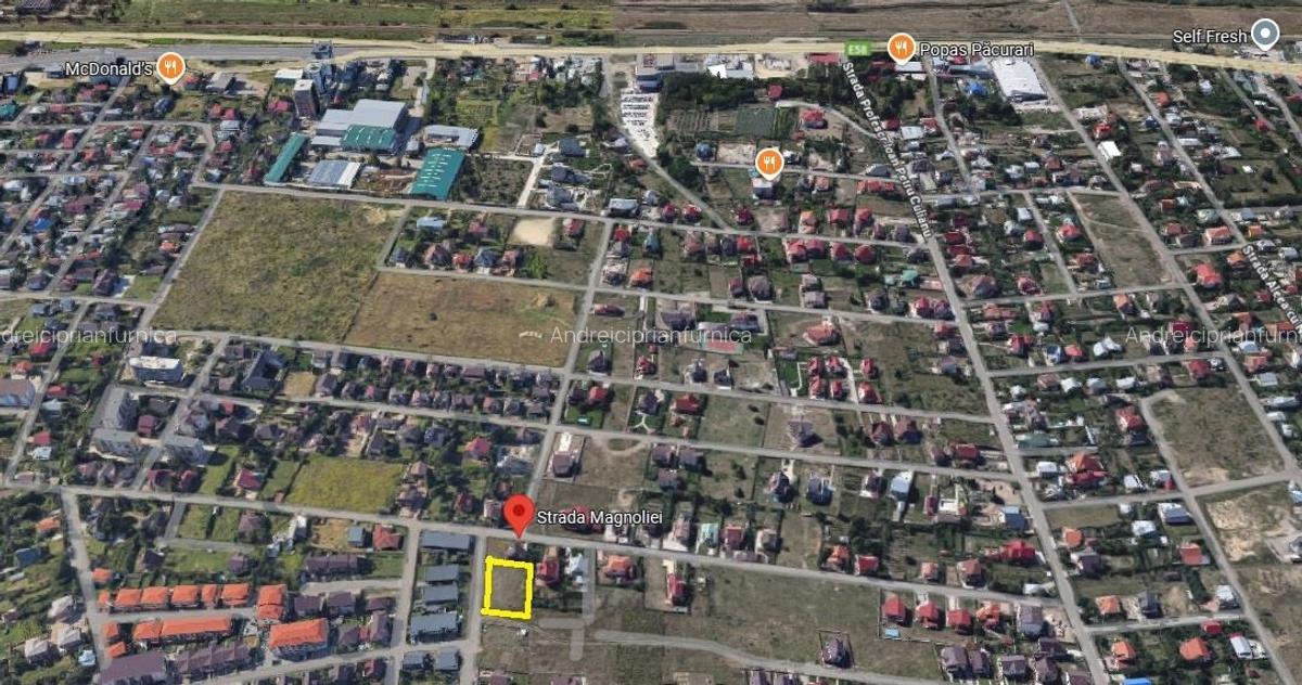 Valea Lupului TEREN 1070mp intravilan cu toate utilitatule pozitie excelenta - 2