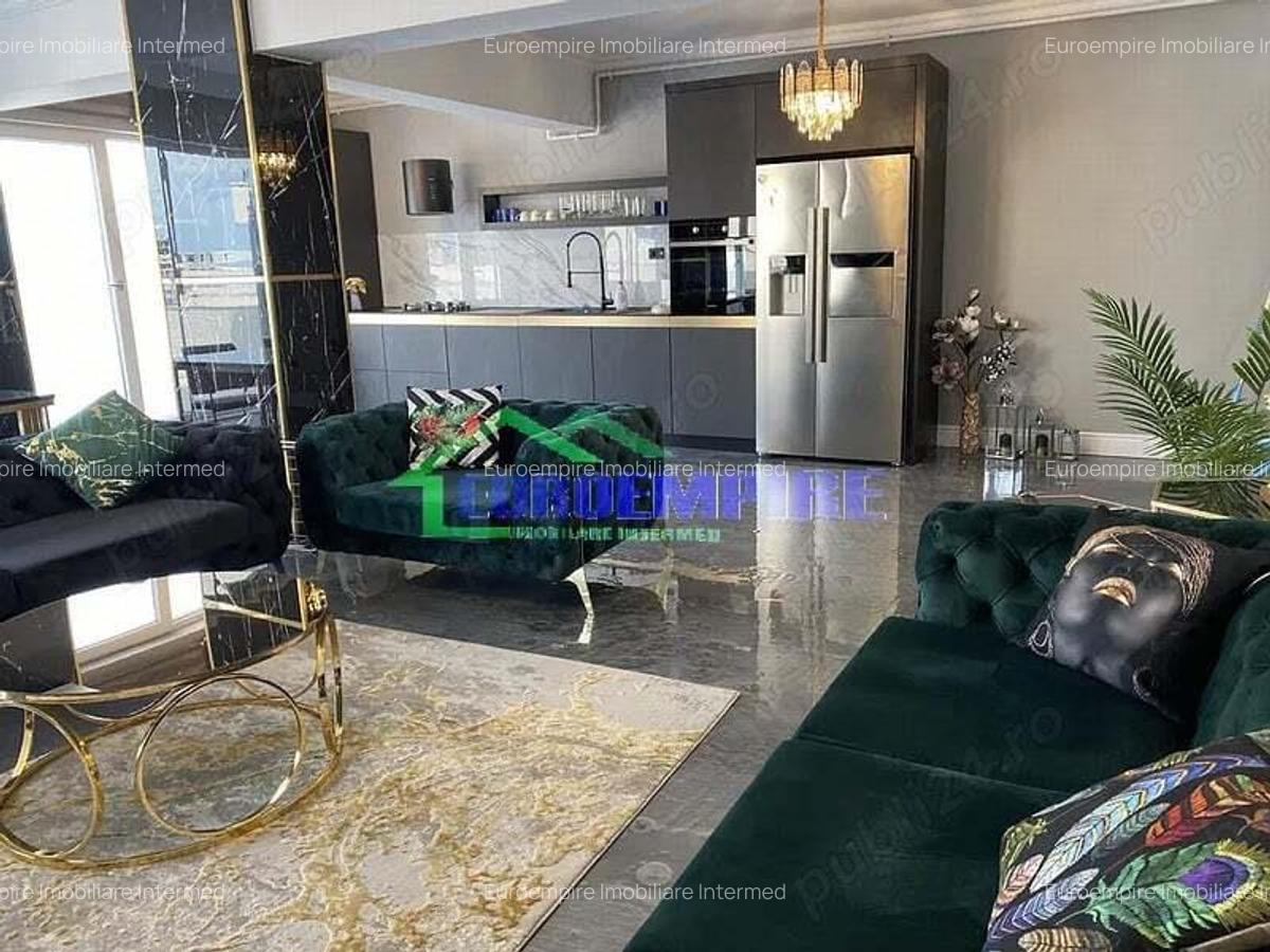 Apartament tip Duplex 4 camere de inchiriat zona Mamaia Nord, mobilat utilat LUX - 2