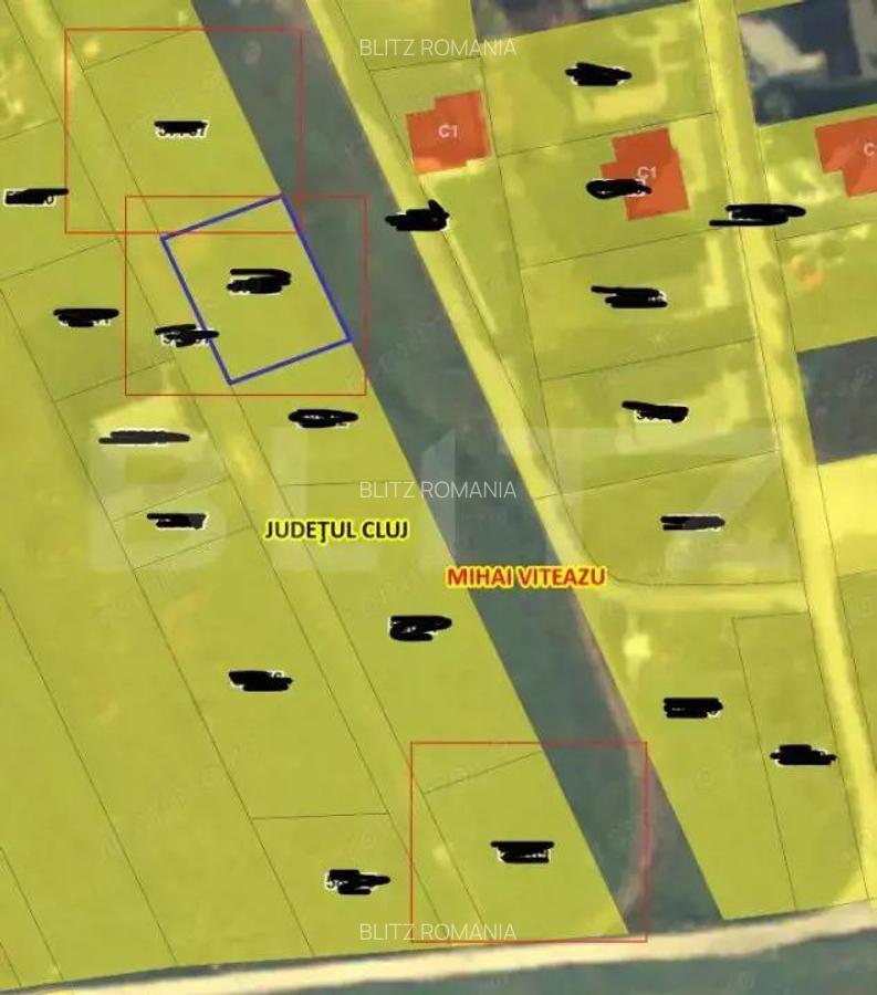 Exclusivitate!!! Teren intravilan in Mihai Viteazu, langa Turda, 3 parcele - 3