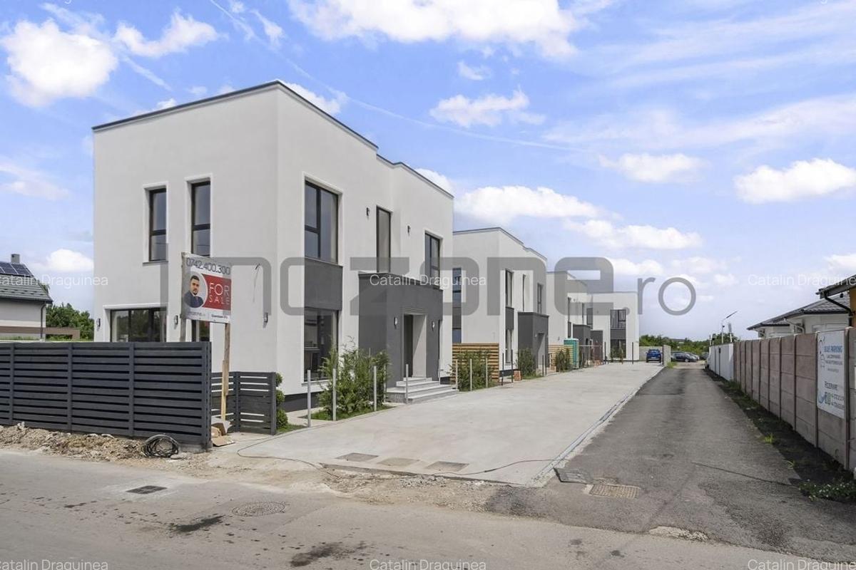 Otopeni - vila P+1, 4 camere,  3 dormitoare, 3 bai,  toate utilitatile racordate - 21