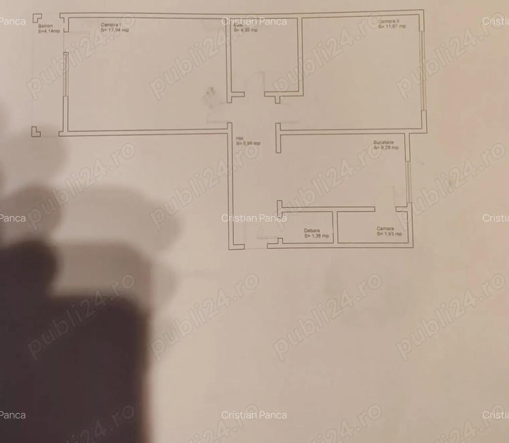 Apartament 2 camere str. Muncii - 3 Apartament 2 camere str. Muncii - 3