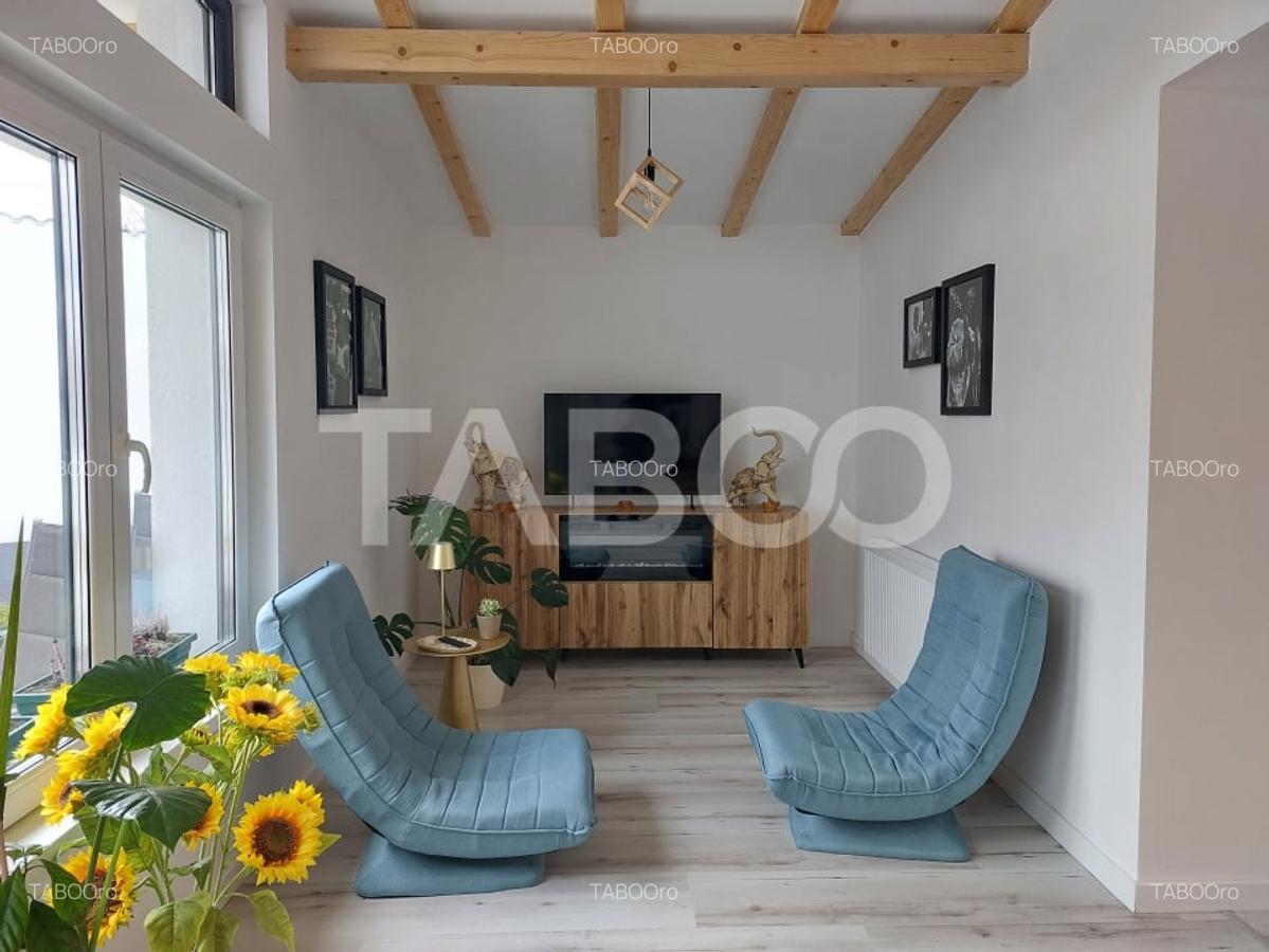 Casa individuala 2 camere 113 mpu curte libera 146 mp Cisnadie - 5