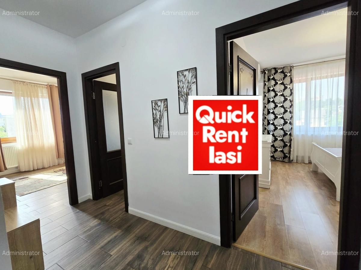 Centru Palas Mall Bloc Nou Apartament 2Camere Decomandat De Inchiriat Iasi - 10