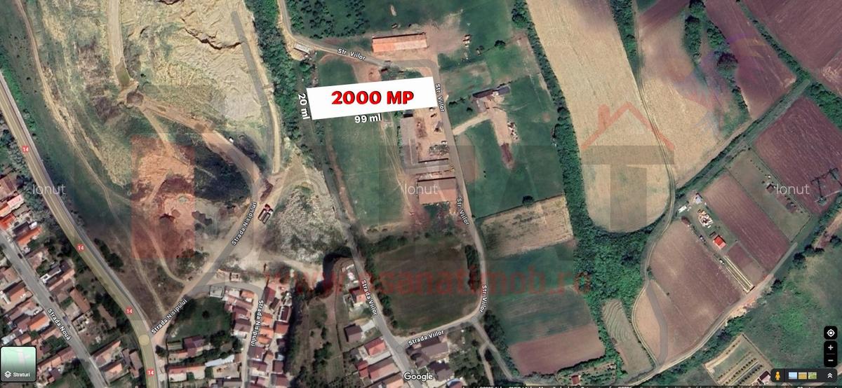 Teren de 2000 mp, deschidere la 2 strazi, Sura Mare |SkyVideo - 3