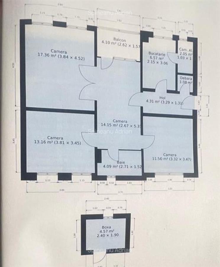 Apartament 4 camere zona Bastion etaj 1 - 1 Apartament 4 camere zona Bastion etaj 1 - 1