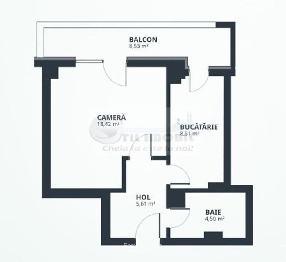 Apartament cu o camera in Tatarasi ! 0% comision ! - 4