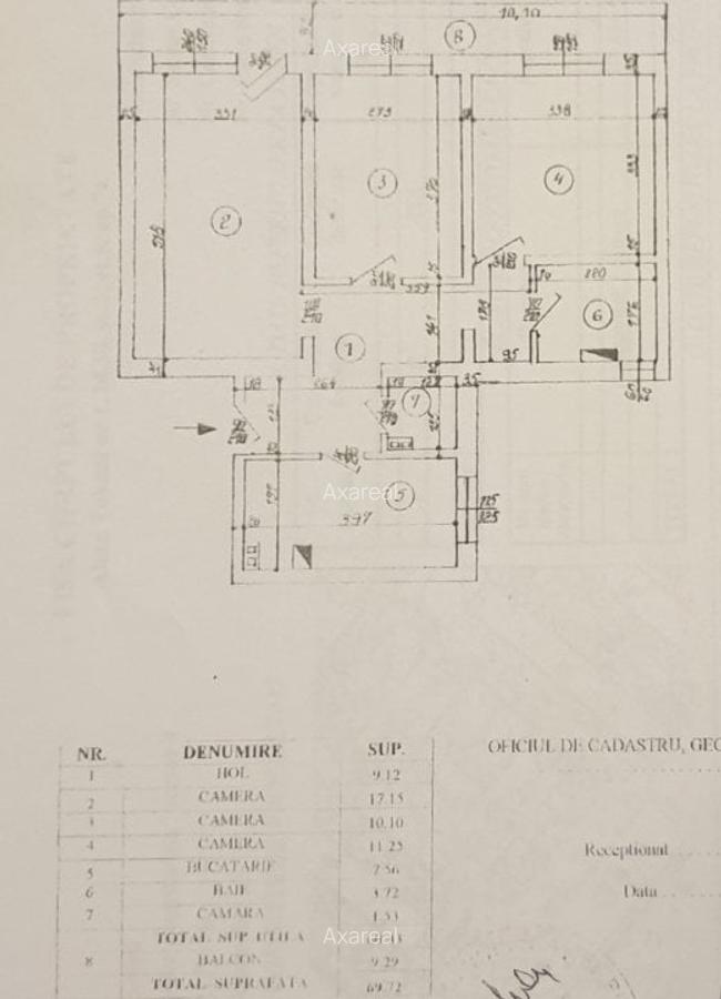 De vanzare - 3 camre Tineretului - metrou, parc, decomandat - 1