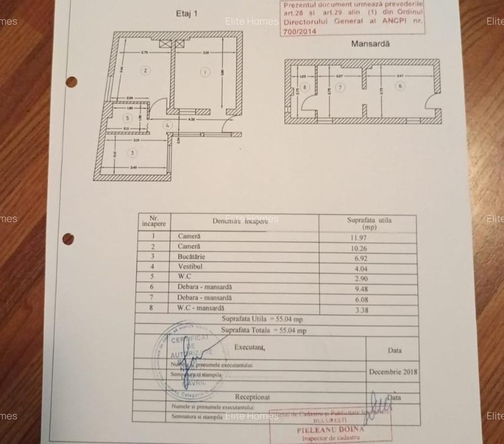 Apartament 2 camere+Mansarda la Gara de Nord/ 2-Room Apartment+Loft Gara de Nord - 10