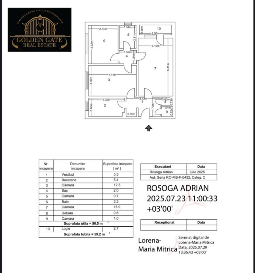3 Camere Drumul Taberei Metrou Raul Doamnei Balcon - 9