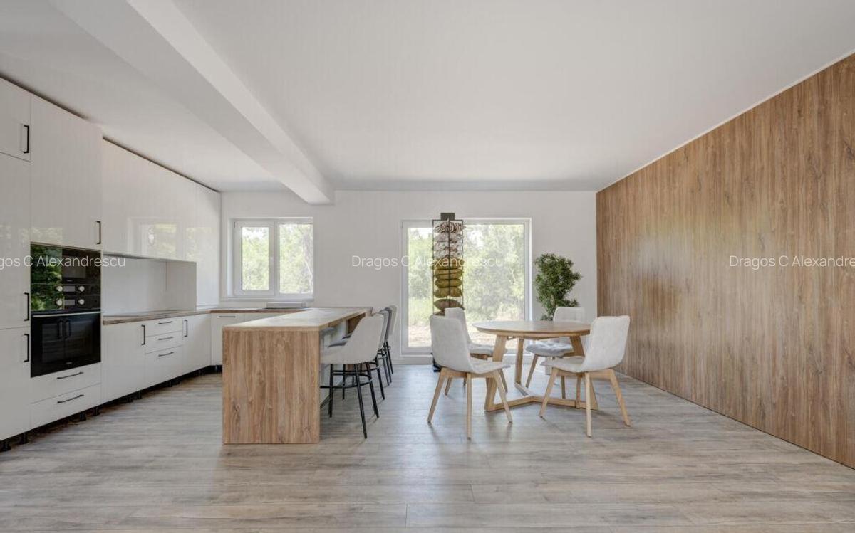 Vile moderne, zona Snagov-Peris, 3 dormitoare - 8