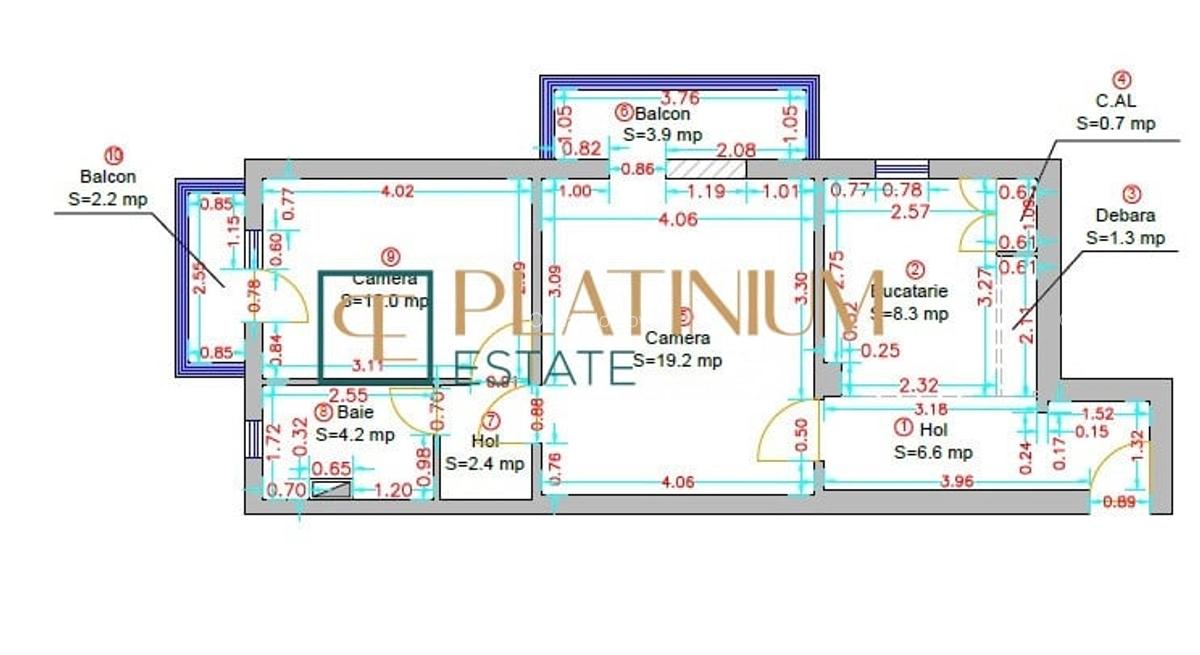 P4441 Apartament cu 2 camere, zona Bucovina - 12