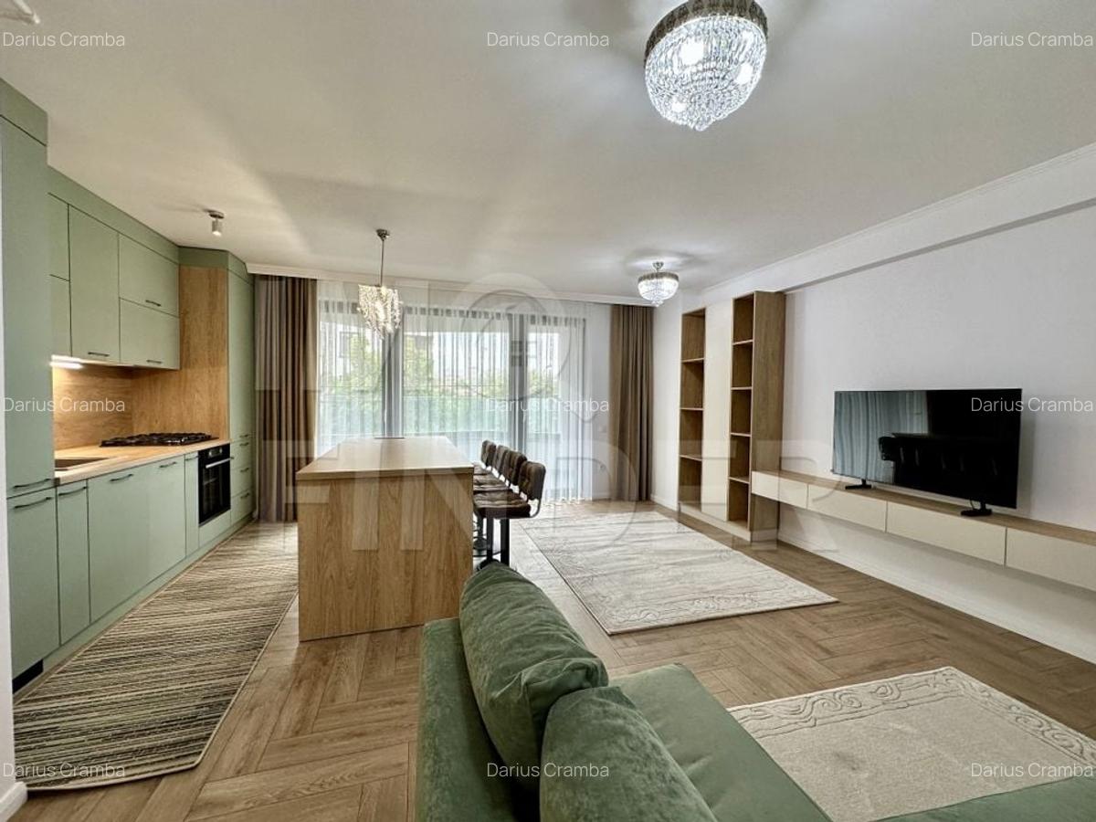 Prima închiriere - 3 camere cu 2 locuri de parcare subterană |Apartament de lux - 6