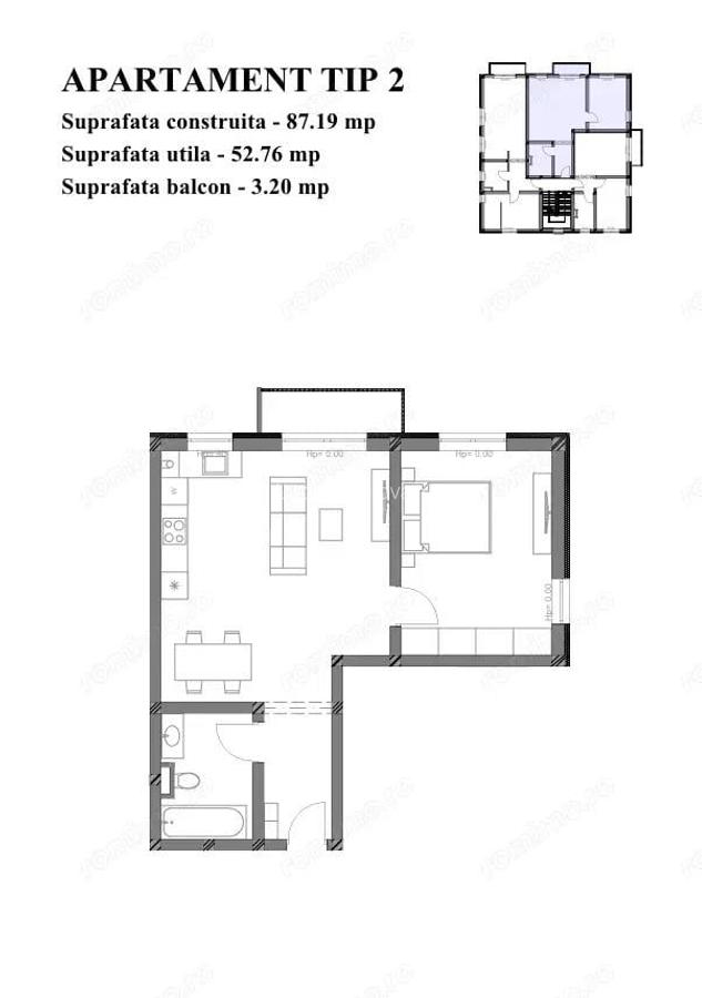 Apartamente Noi de Vanzare Finalizare in septembrie Giroc, la Intrarea in Timi?oara! - 3