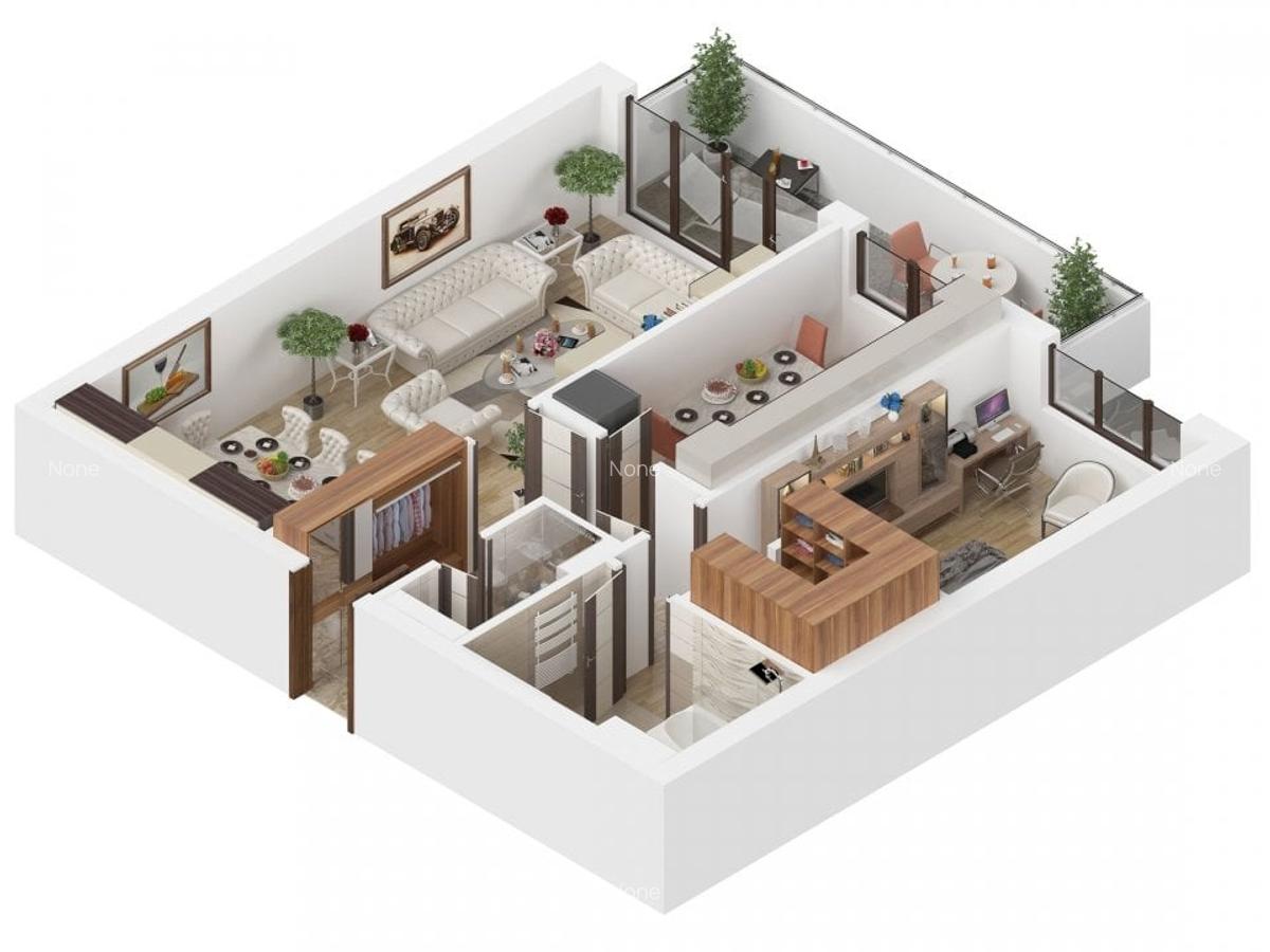 Apartament cu 2 camere decomandat în 13 Decembrie - 5