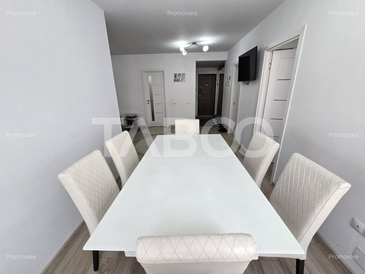 Apartament decomandat 66 utili 3 camere pivnita Turnisor Sibiu - 9