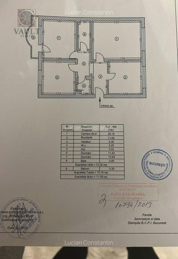 Apartament cu 3 camere decomandat în Drumul Sării - 11