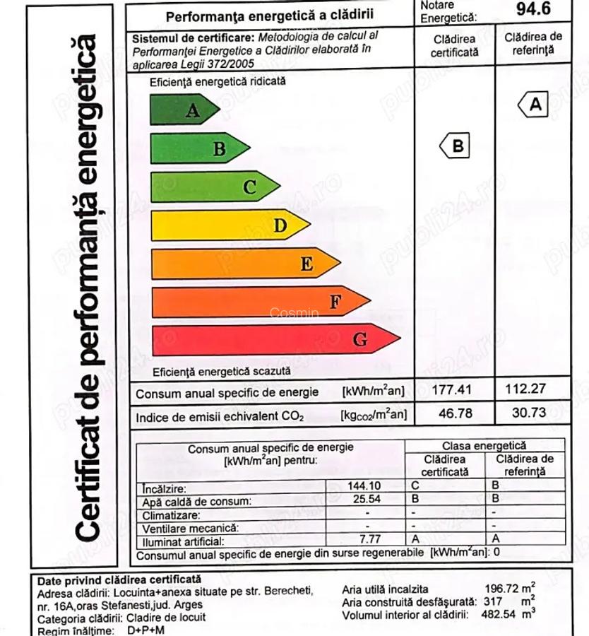 Casa cu garaj de vanzare in ?tefane?ti - Arge? | Proprietar - 10