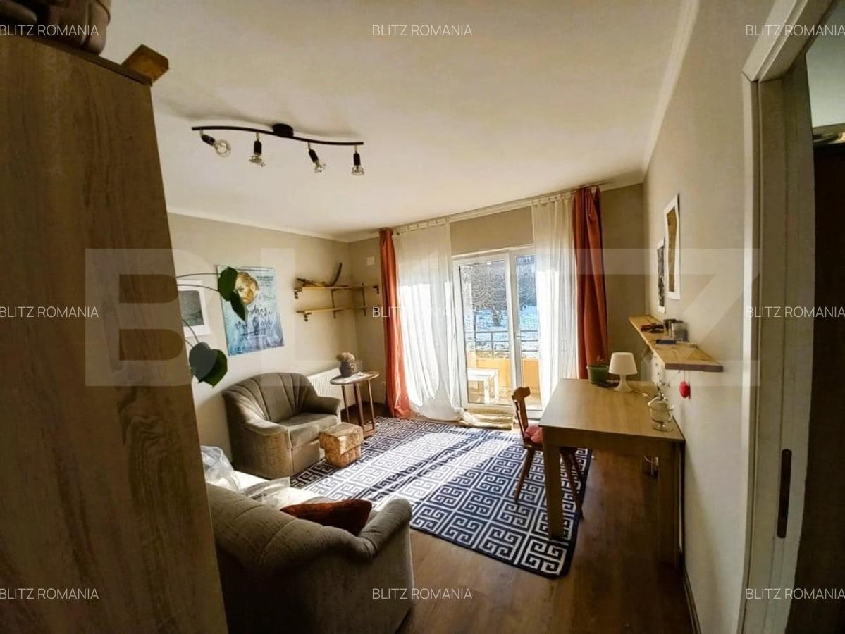 Apartament 1 camera, 48mp, etaj intermediar, petfriendly, zona Stejarului - 2
