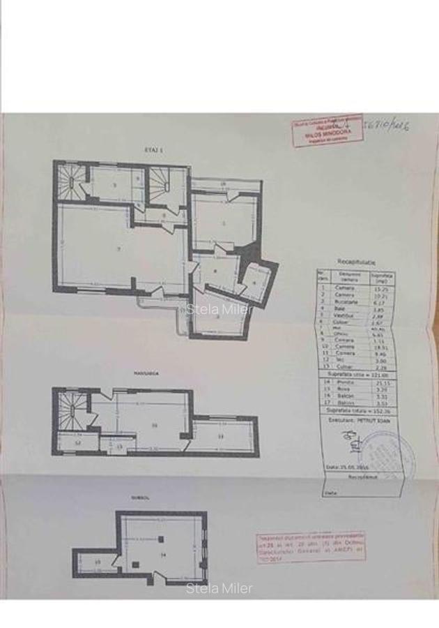 Apartament 3 camere in vila etajul 1+2 camere amenajate la mansarda, zona Emines - 6
