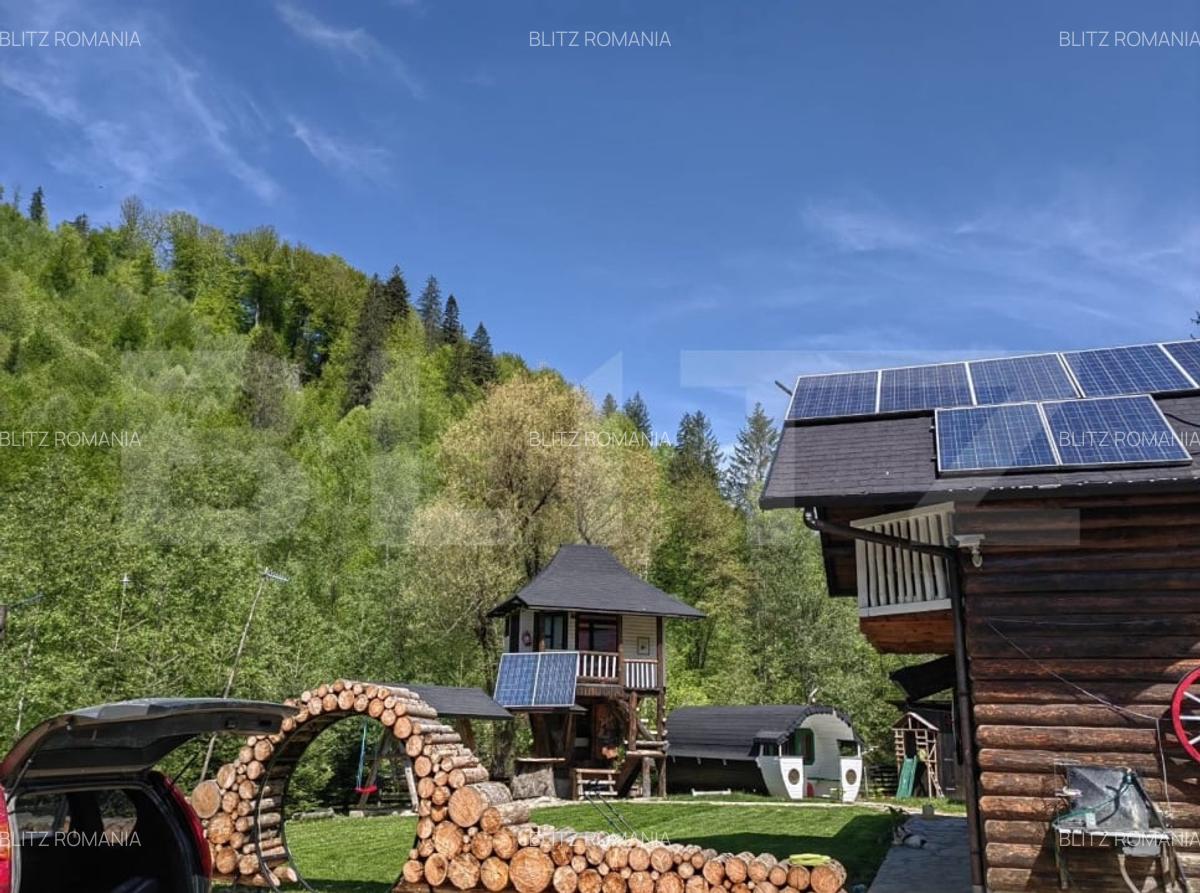 Cabana/Casa de vacanta in Molid, SV, 136 mp, teren cu 3300 mp, Iaz cu pesti - 3