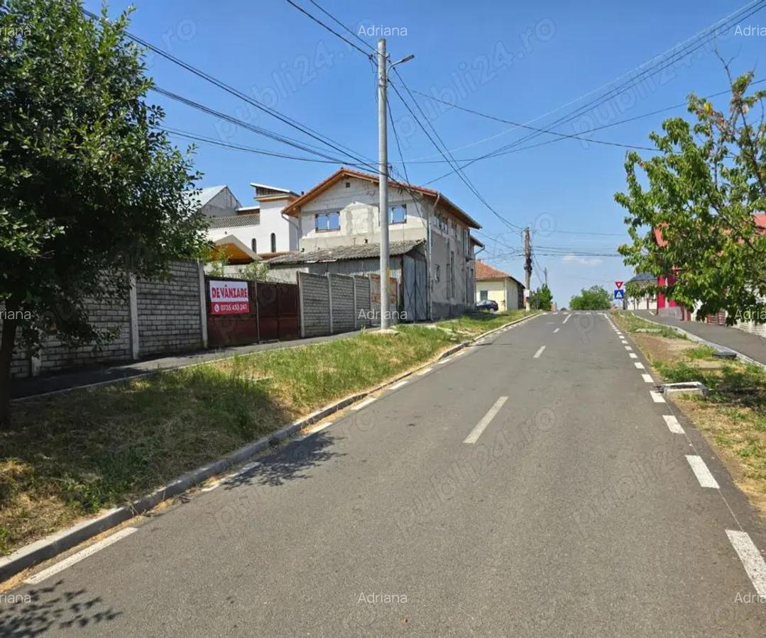 Vand teren intravilan in centrul Orasului Buzias strada Republicii cu toate utilitatile - 6