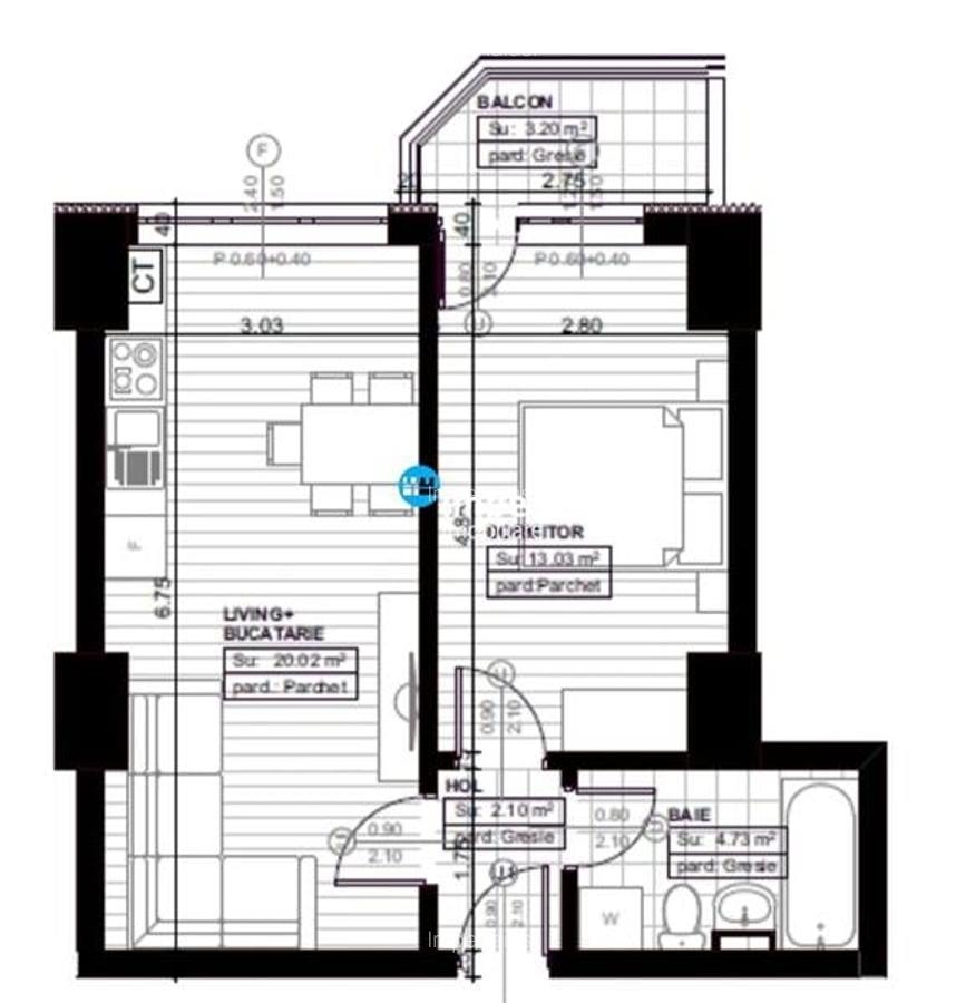 Apartament 2 camere Copou, complex rezidential nou! - 8