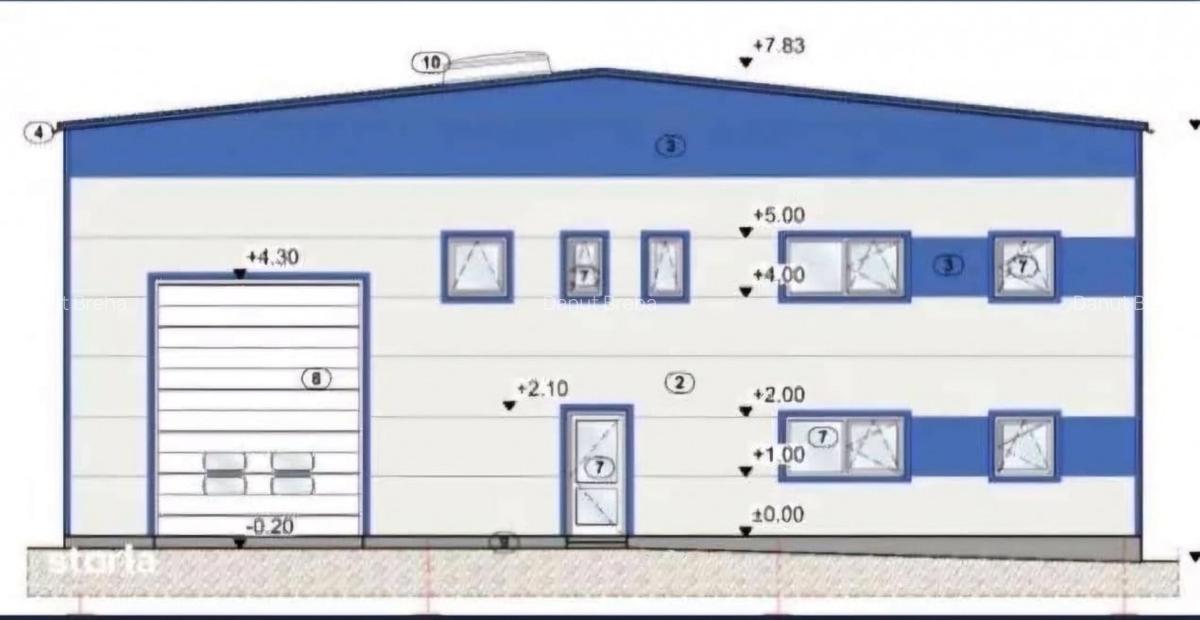 Teren Construcții intravilan de 880 mp, în Florești - 1