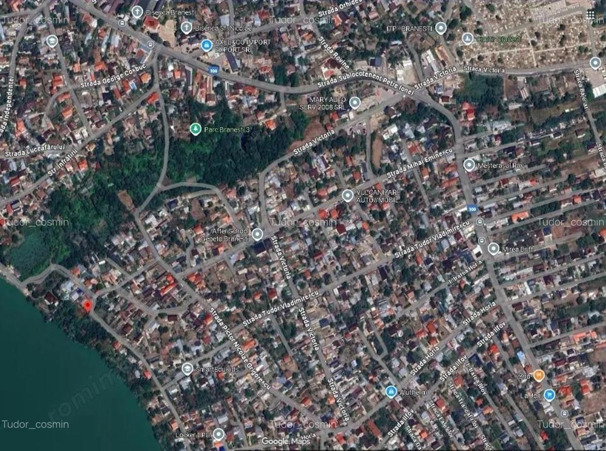 Teren de 940 mp cu deschidere la lac Strada Mihai Eminescu, Brane?ti - 3