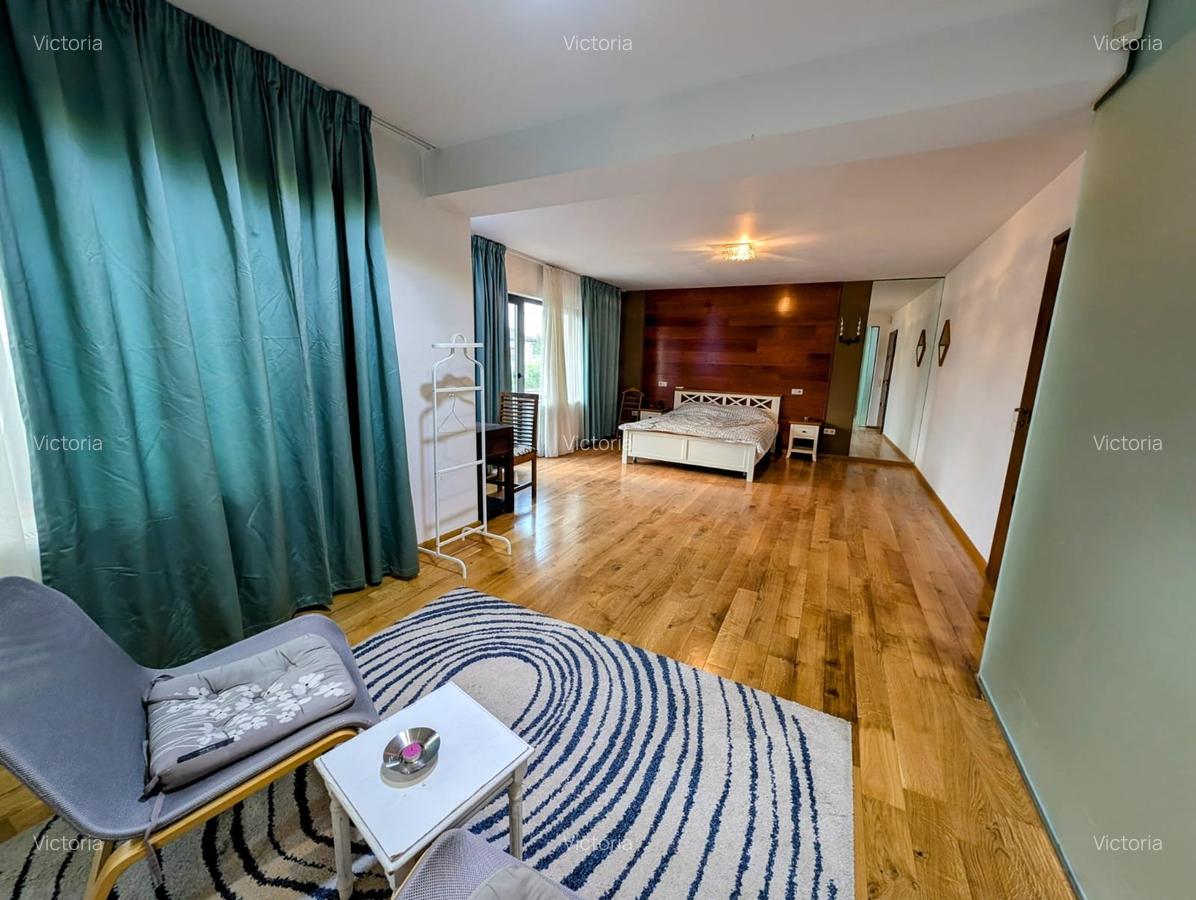 Mogosoaia-centru,teren 440mp,pe colt,5 min de parc,mob/utilata,lux,5 cam.,libera - 4