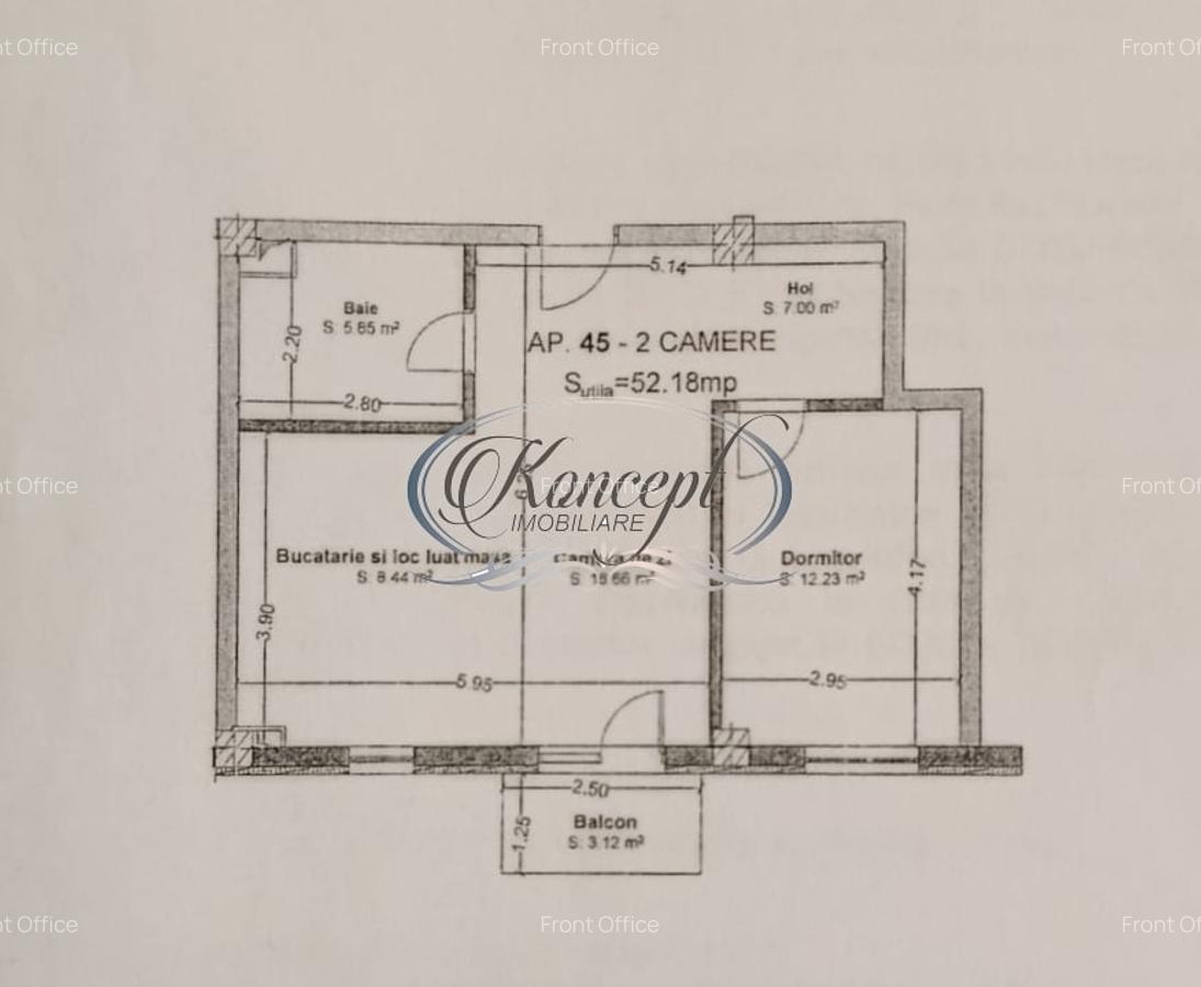 Apartament luminos cu orientare sudica in New City Floresti - 15