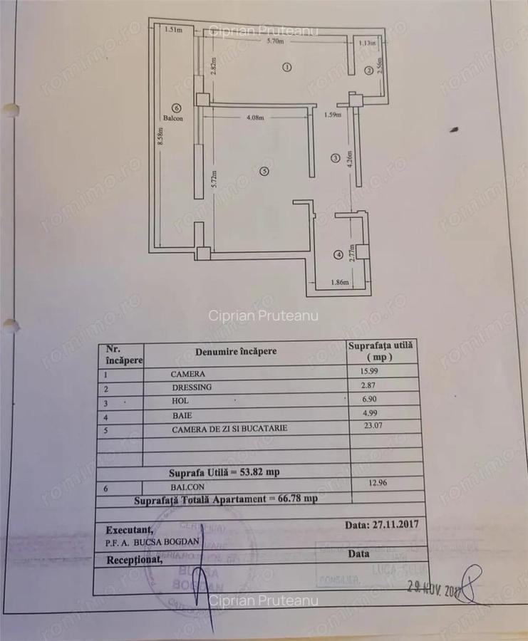 Apartament 2 camere 67 mp cu boxa si loc de parcare - 1