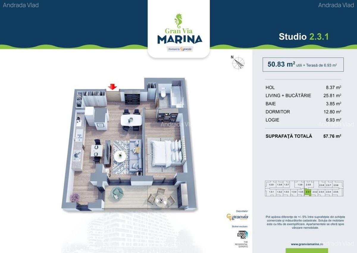 Apartament tip studio - VIVO - 3